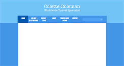 Desktop Screenshot of colettecoleman.com